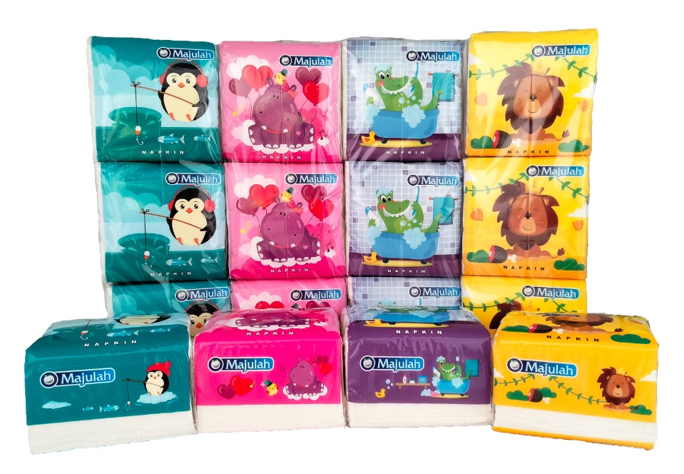 Majulah - Serviette 6 Packs x 80 Gms